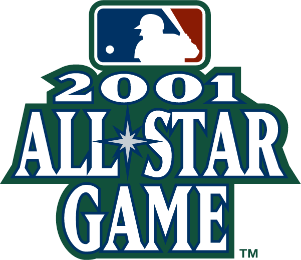 MLB All-Star Game 2001 Alternate Logo t shirts iron on transfers